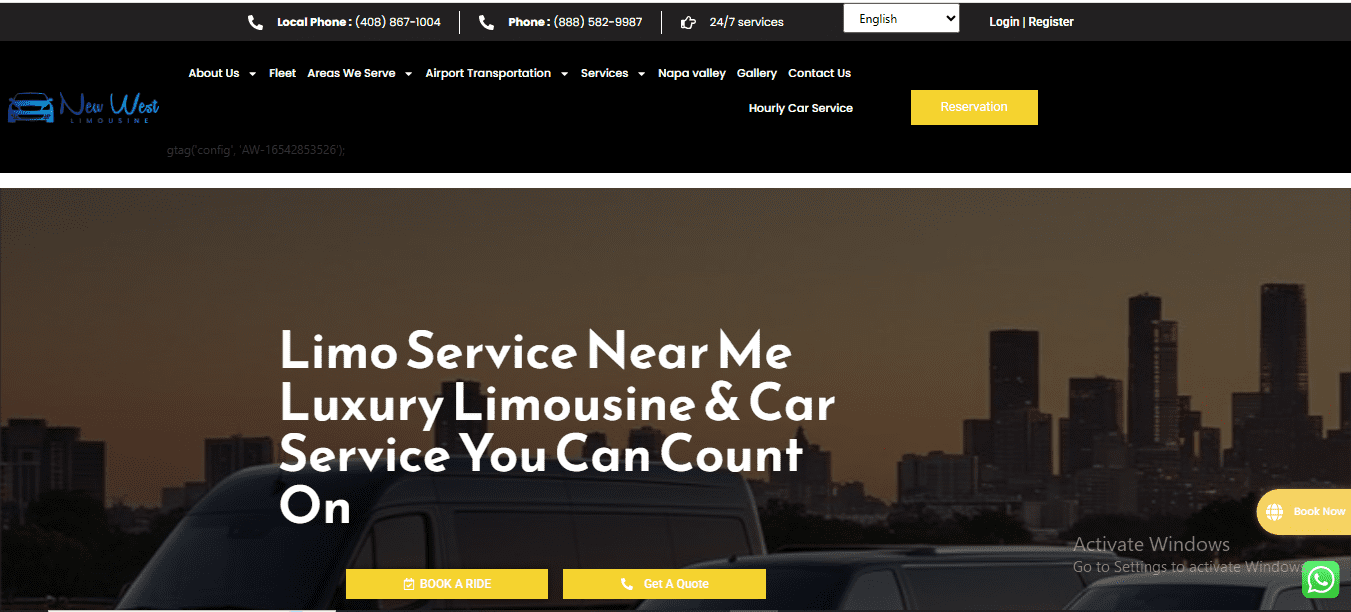 “Modern business website design for small company in Pakistan”